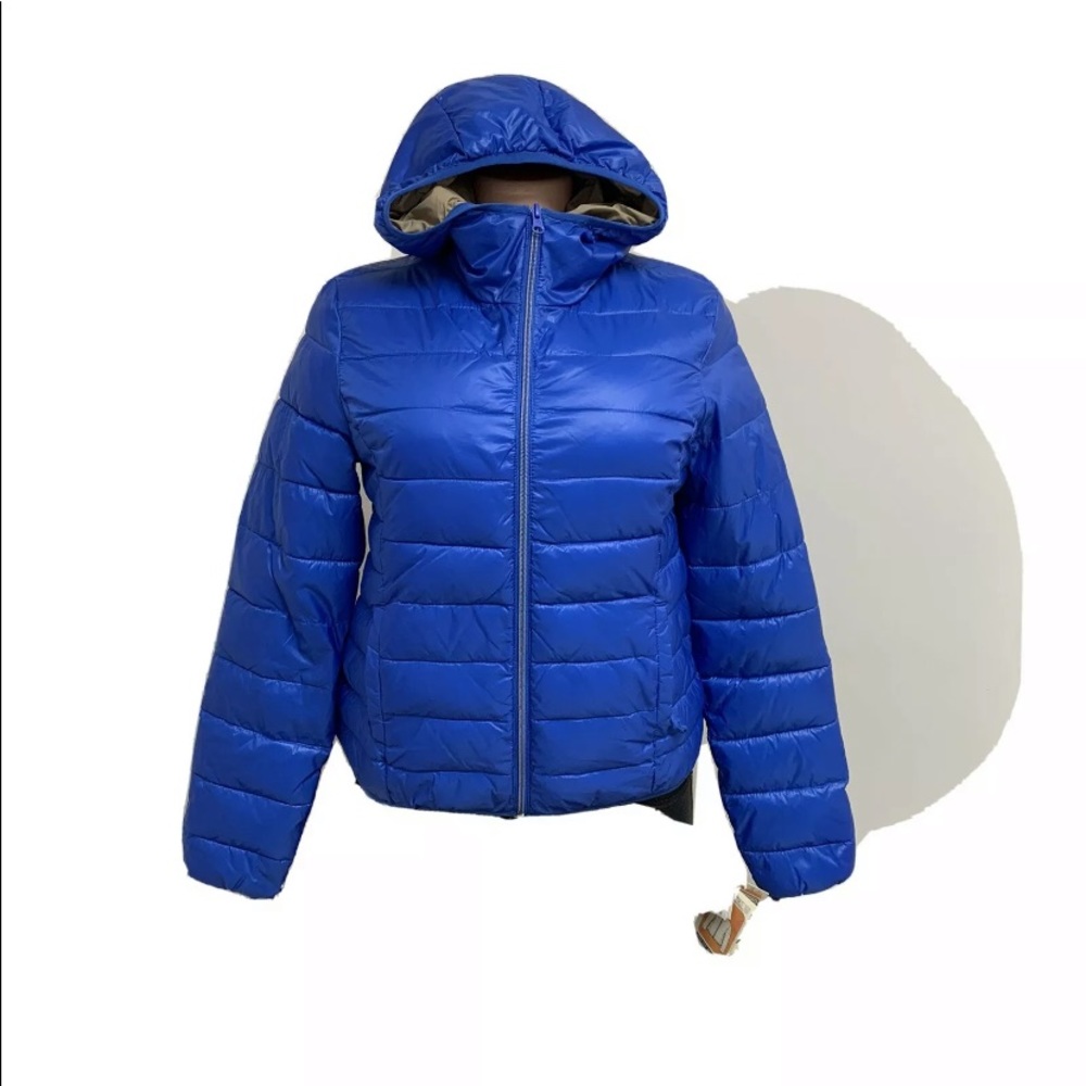 NWT PULL&BEAR Woman’s Winter Jacket Blue Sz M